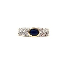 14kt yellow gold ring 0.23ct