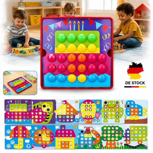 Steckspielzeug mosaik - steckspielzeug,
