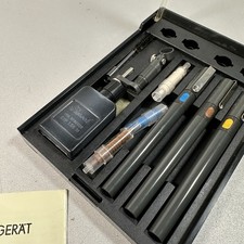 DDR MARKANT Tuschezeichengerät lin's 9 Plus 0,35 0,5 0,7mm 3 Stifte (1 Fehlt)