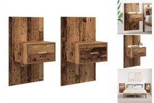 Bettschrank 2 Pcs Altholz