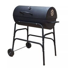 Großes ölfass holzkohlegrill - Ölfass,