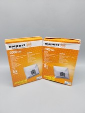 2x Expert 2000 EXP -je 5 Staubsaugerbeutel+1Filter f. Bosch Siemens OVP #KT9255X