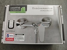 Duscharmatur verchromt