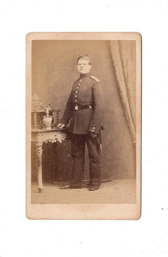 Tibcke cdv foto soldat - foto, /