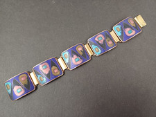 Emaille Armband 60er Jahre (
