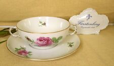 FÜRSTENBERG Rote Rose - 1 Suppengedeck