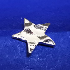 Sterne gehämmert Ohrstecker Ohrringe 925 Silber