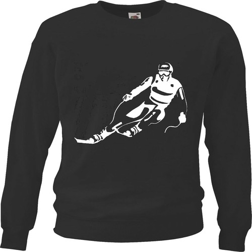 Sweatshirt skifahren ski alpin - skifahren,