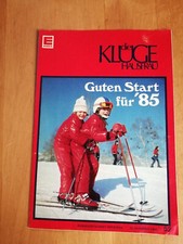 Die kluge Hausfrau 28. Dezember 1984 Nr. 52 Edeka Kundenzeitschrift Sammler