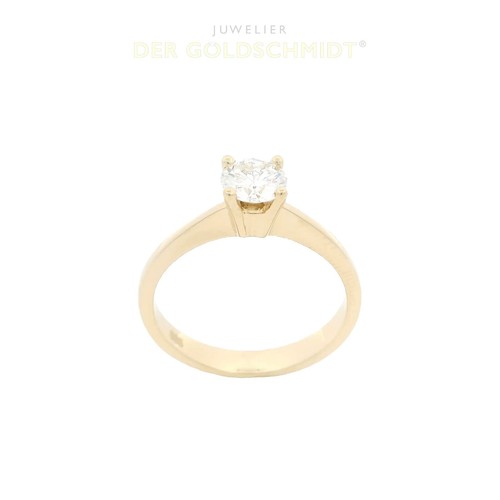 Solitär brillant ring 585 - ring,