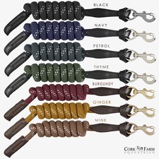 LeMieux Lasso Bleiseil Triggerclip Sicherheit Leder Bleiseil Sommerfarben 2024