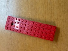 LEGO Platte 968 rot 4x14 LKW Chassis Trailer Anhänger 647 694 top Zustand