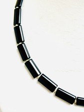Halskette  Onyx 45cm - Neu