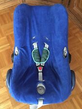 Sommerbezug Schonbezug Frottee für Maxi-cosi Cabriofix NEU blau