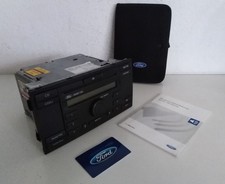 Original FORD  6000 CD Autoradio Radio CD Player + CODE , Anleitung, Etui