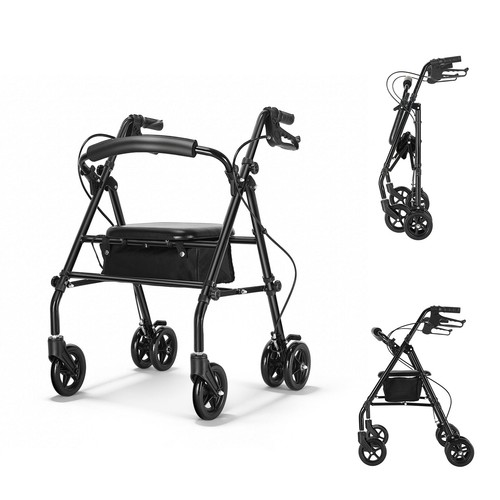 Rollator faltbar 100kg sitz - rollator,