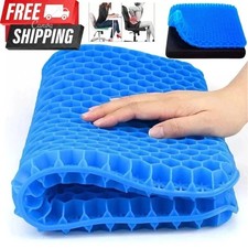 Gel Sitzkissen Orthopädisches Auto Büro Rollstuhl Gelkissen KFZ Stuhlkissen Pad