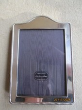 Bilderrahmen Silber England London 4 Punzen Sterling 925 sehr gute Qualität