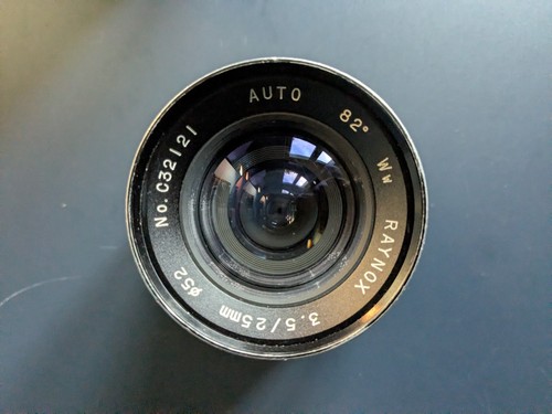 Raynox 25mm m42 objektiv - f3.5,