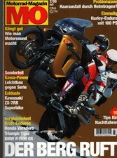 Zeitschrift MO Motorrad #7 von 1999 Harley Enduro Kawasaki ZX 7RR Tiger Varadero