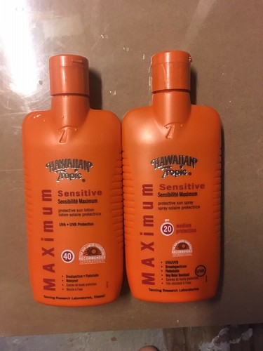 Lot two hawaiian tropic - two,