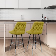 Gelber Fiona Barhocker mit