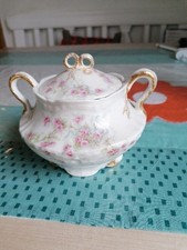 Antike Zuckerdose Porzellan