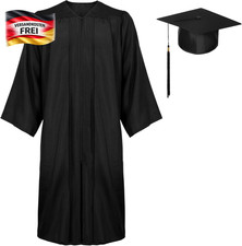 Unisex Abschluss Talar mit Hut