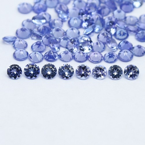 Natürlicher blauer tansanit - natürlicher,