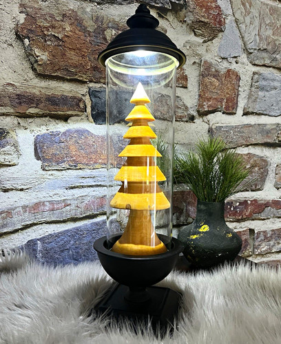 Led laterne 55cm beleuchtet - ⁠led,