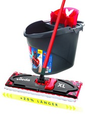 Vileda Ultramax XL Bodenwischer-Set 42 cm Eimer mit PowerPresse Flachwischer