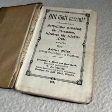 Antiquariat 1914 - Mit Gott vereint - katholisches Gebetbuch von Andreas Büschl