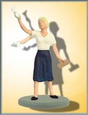 Viessmann 5055 Bewegtes Leben Winkende Frau mit bewegtem Arm in OVP