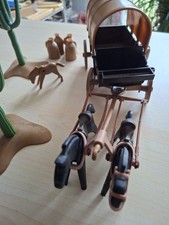 Playmobil Kutsche 2 Pferde 1