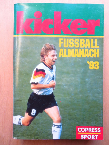 Fußball kicker almanach 1993 - almanach,