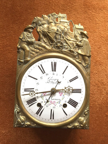 Antike comtoise uhr - antike, uhr,