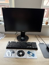 Gaming Pc Rechner Bildschirm Tastatur Maus Mauspad i7-4770k NVIDIA GeForceGTX970