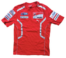 Puma Ducati Corse T-Shirt Tee Shirt Team Racing MotoGP rot Sz. S