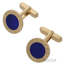 Bulgari Manschettenknöpfe Gelbgold 750/ 18 Karat mit Originalbox