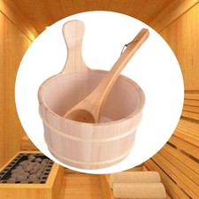 Sauna Bucket and Ladle 4L