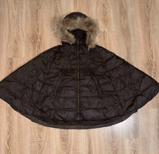 Napapijri Damen Gänsedaunen Puffer Vintage Retro Warm Skidoo Ponchy Jacke M