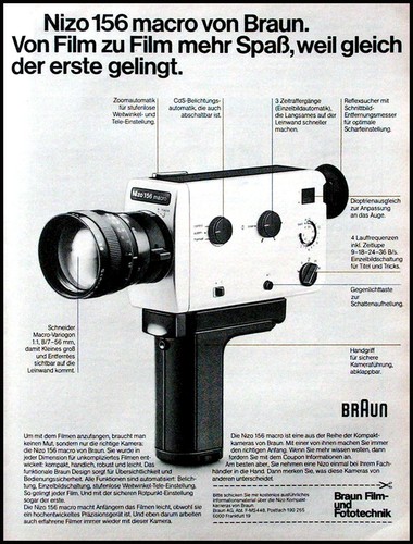 Braun nizo professional - braun,