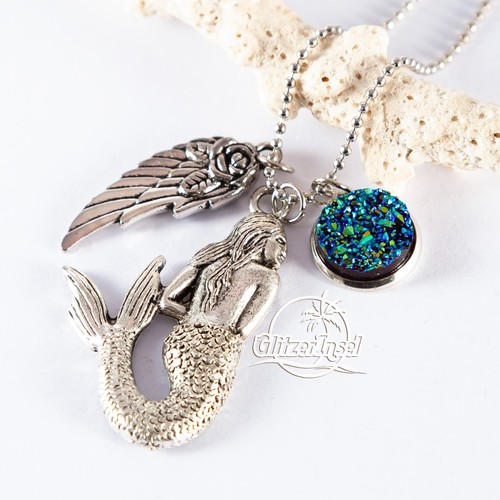 Kette meerjungfrau mermaid - 1x,