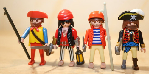 Playmobil pirat kapitän - playmobil,