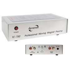 Dynavox TC-750 Phono-Vorverstärker Silber Gebraucht, Geprüft, Günstig