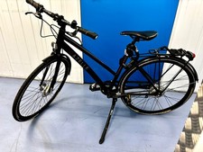 DamenCitybike, GAZELLE: City ZEN, black,Gepäckträger,Rücklicht, Ständer,ABUSLock