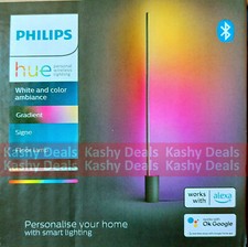 Philips Hue Signe Gradient Smart Stehleuchte, Schwarz (UK-Modell) NEU
