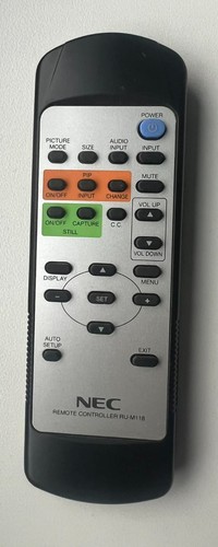 Nec fernbedienung m118 - nec, ru-m118
