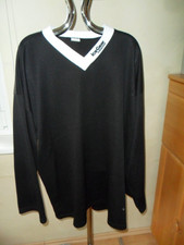Eishockey Trainings Trikot Gr. XL schwarz Ice Gear