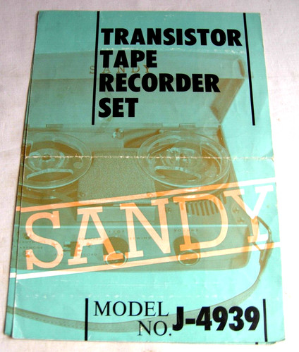 Sandy transistor tonbandgerät - transistor,